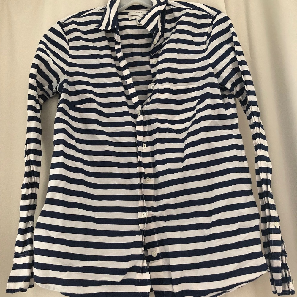 Jcrew size 2 Boy fit striped shirt